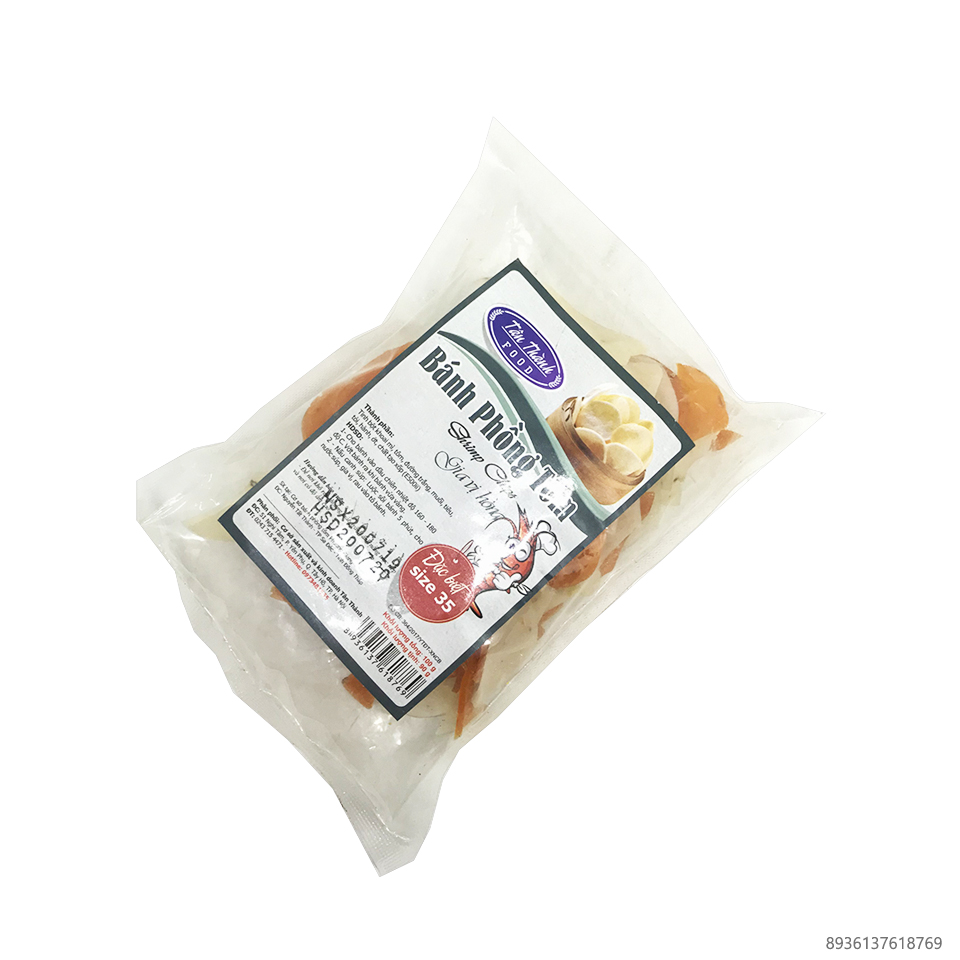 Bánh Phồng Tôm Gia Vị Trắng - Hồng Thành Lộc 100g